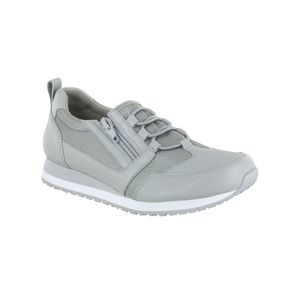 EASY WORKS BY EASY STREET Womens Gray Mckinley Wedge Athletic Sneakers 8.5 W